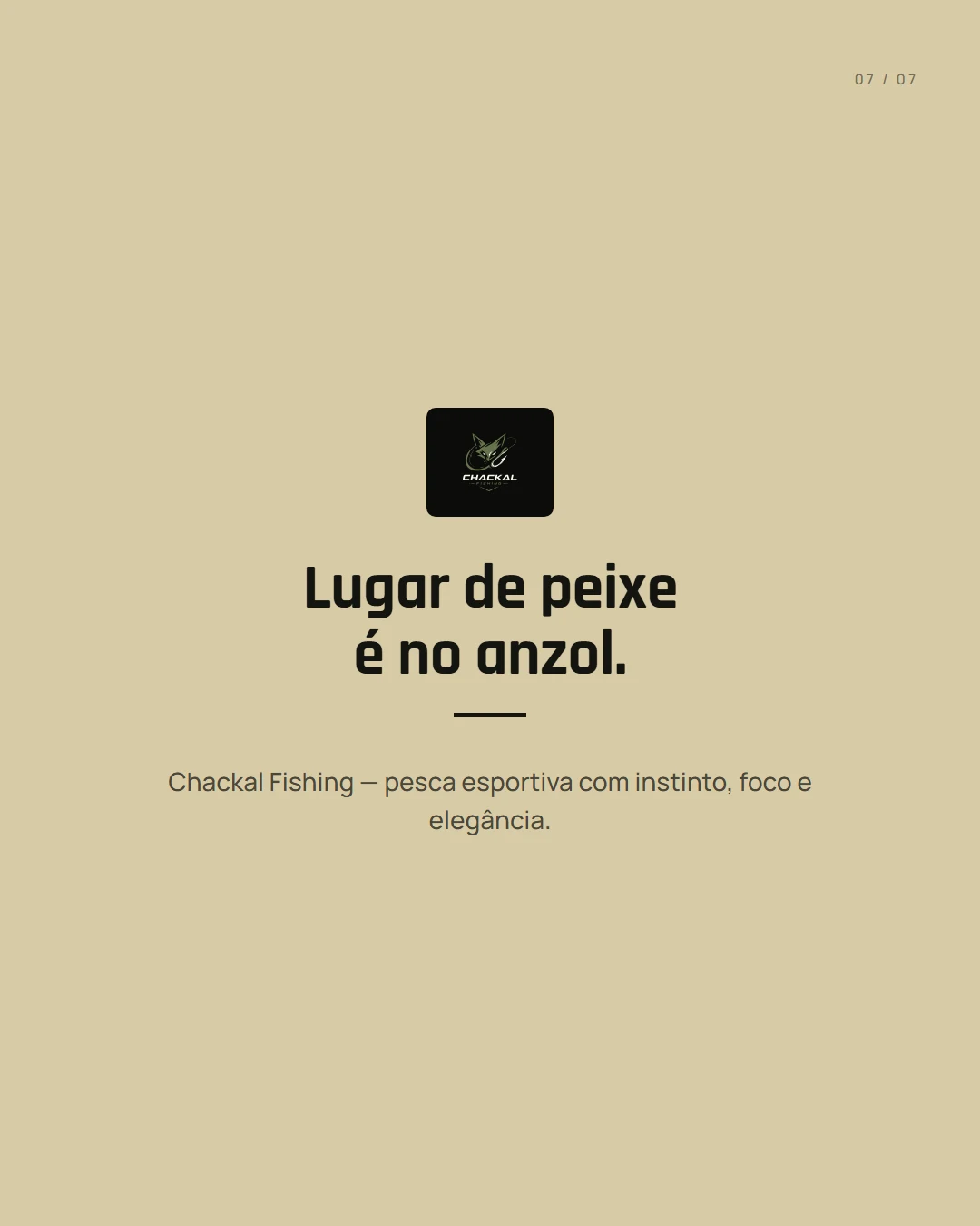 Slide 7 — Apresentação da marca