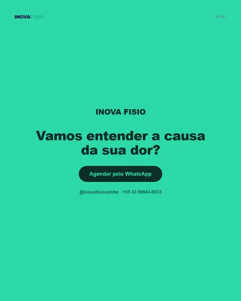 Slide 7 — Apresentação da clínica