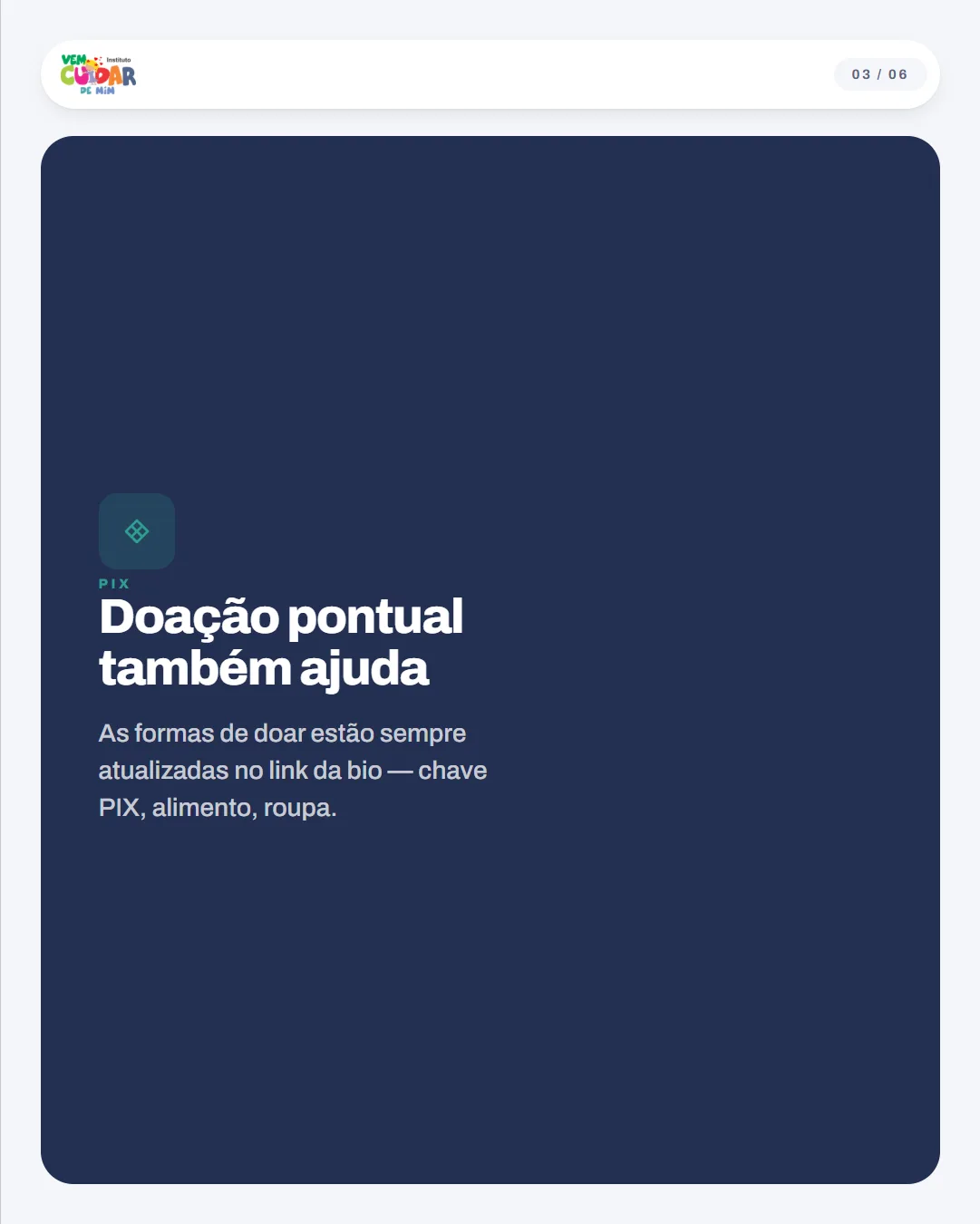 Slide 3 — Como ajudar