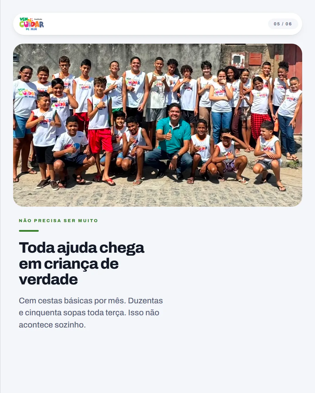 Slide 5 — Como ajudar