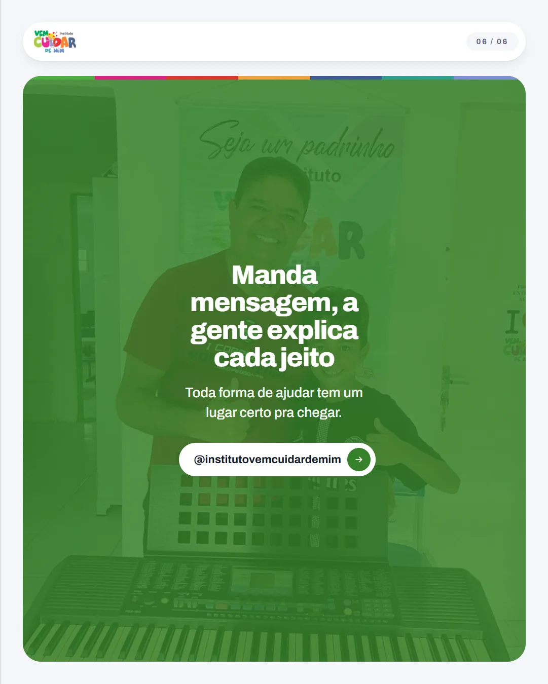 Slide 6 — Como ajudar