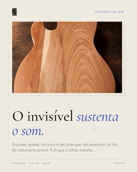 Post: O invisível sustenta o som