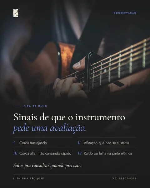 Post: Sinais que pedem avaliação