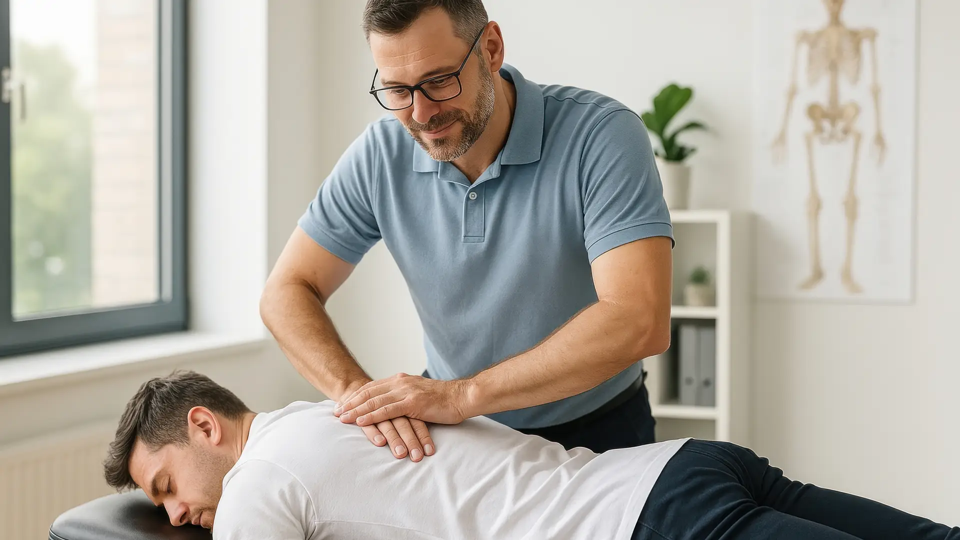Atendimento de fisioterapia e osteopatia na Inova Fisio